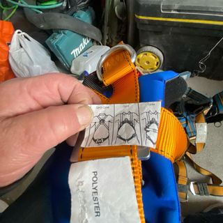 Arnés de seguridad para trabajos en altura