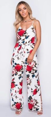 Mono Nuevo Largo Blanco Flores