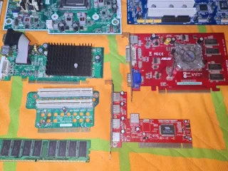 Lote Placas Base y Componentes PC