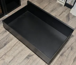 Cajones de madera para almacenaje con ruedas