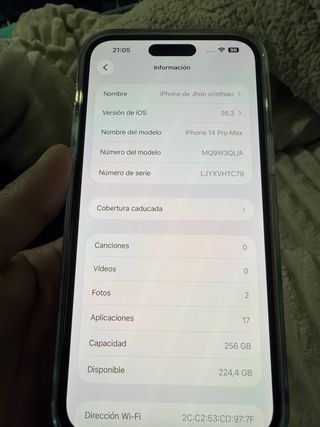 iPhone 14 Pro Max 256GB Dorado