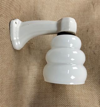 Aplique Pared Cerámica Cristal Opalina Vintage