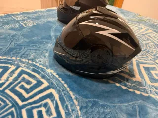 Casco Moto Talla S Nuevo con Funda