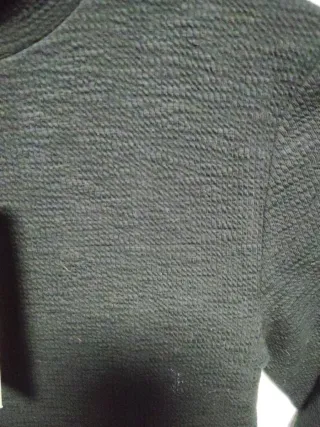 Vestido Zara manga al codo cuello alto de tubo