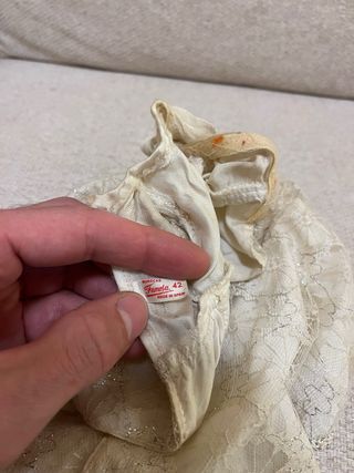 Vestido boda Nancy Famosa (para restaurar)