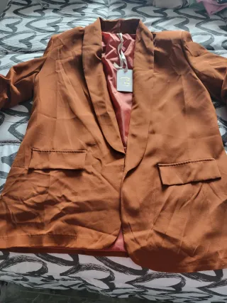 Blazer marrón elegante