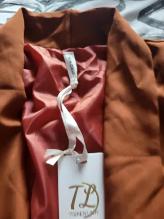 Blazer marrón elegante