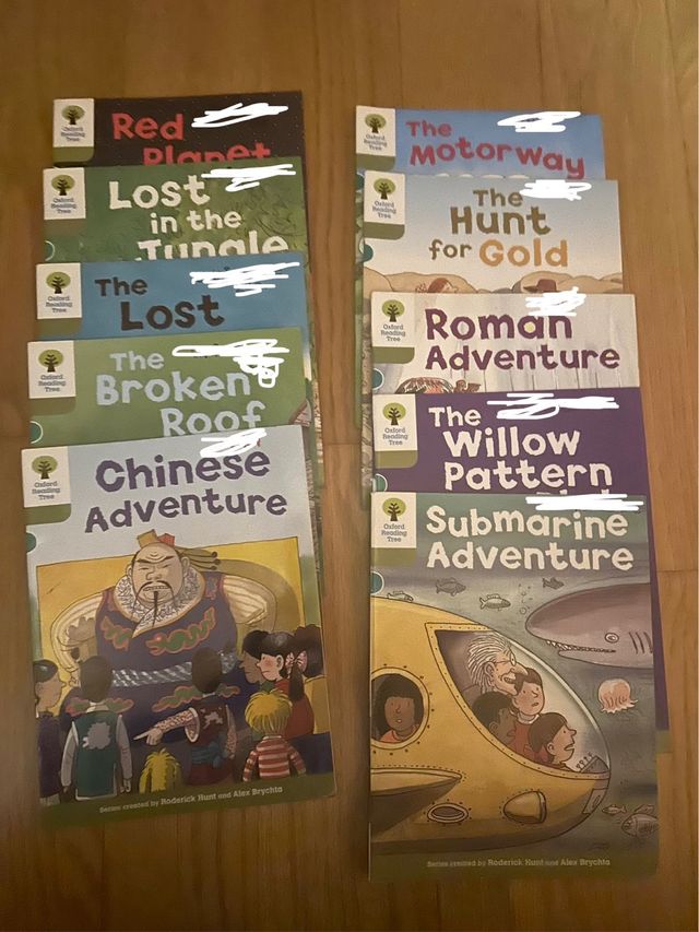 Lote Libros Oxford Reading Tree NIVEL 7