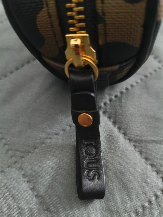 Monedero Tous Negro y Marrón