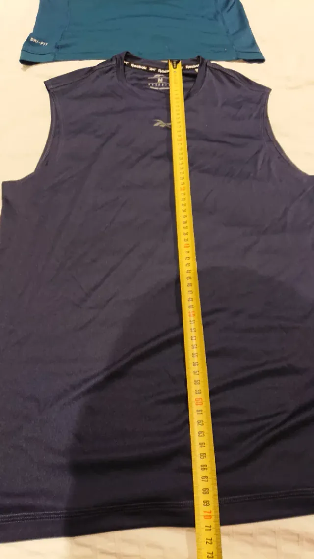 Pack 2 Camisetas Tirantes Nike y Reebok Talla M