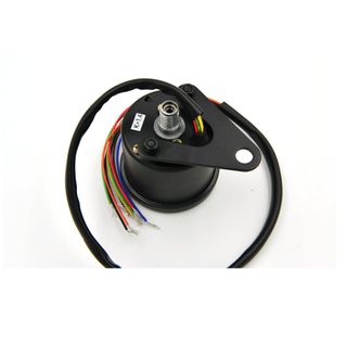 Velocímetro Moto Negro Mat Vintage Cafe Racer Brat