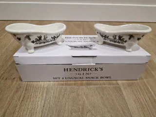 Set 4 Vasche da Bagno Aperitivo Hendrick's Snack Bowl