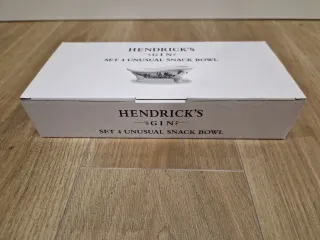 Set 4 Vasche da Bagno Aperitivo Hendrick's Snack Bowl