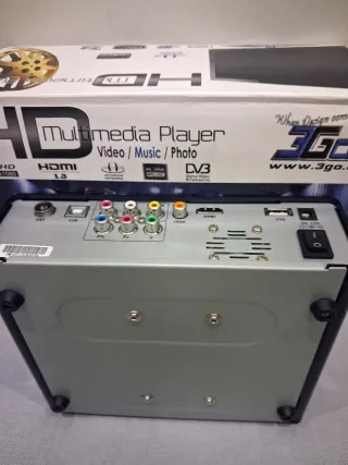 Reproductor Multimedia HD 3Go y Grabador
