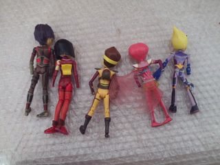 Lote 5 Muñecos Código Lyoko