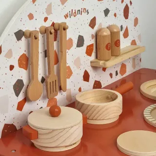 Cocina Infantil Madera NUEVA A ESTRENAR