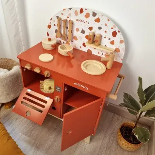 Cocina Infantil Madera NUEVA A ESTRENAR