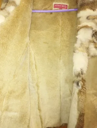 Chaqueta Le Rene Beige Talla M