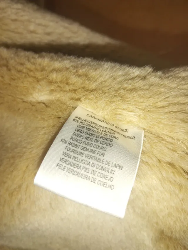 Chaqueta Le Rene Beige Talla M