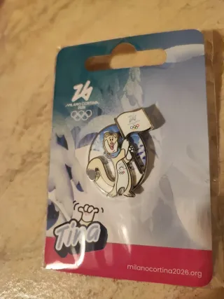 Spilla Milano Cortina 2026 Tina