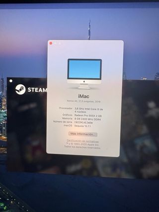 iMac Apple Intel Core i3