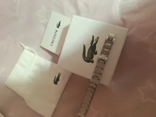 Pulsera Lacoste Plata