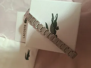 Pulsera Lacoste Plata