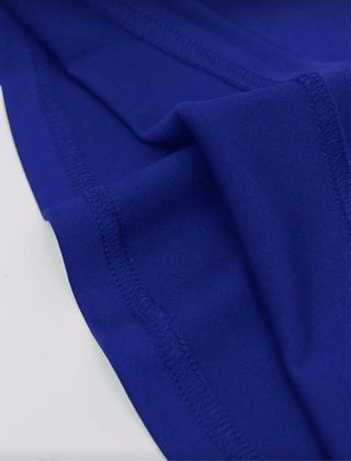 Falda sirena talle alto azul Talla S