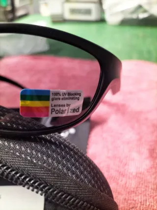 Gafas de sol polarizadas negras