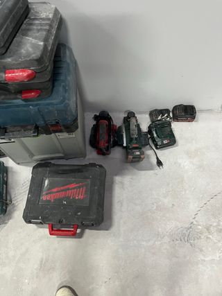 Carpinteria lote de herramienta y furgoneta