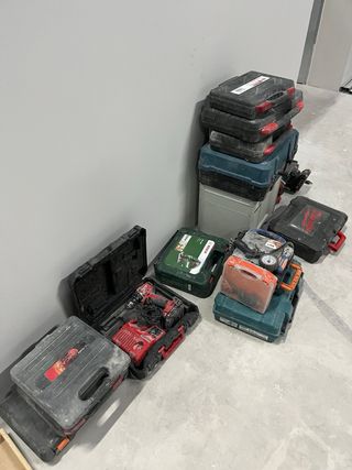 Carpinteria lote de herramienta y furgoneta