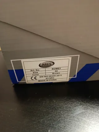 Scarpe antinfortunistiche marroni