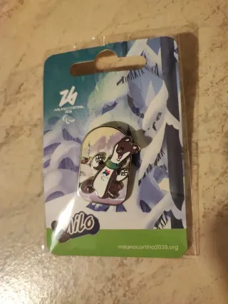 Spilla Pin Olimpiadi Milano Cortina 2026 Milo