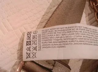 Borsa Mango Ecopelle Beige Tracolla Catena