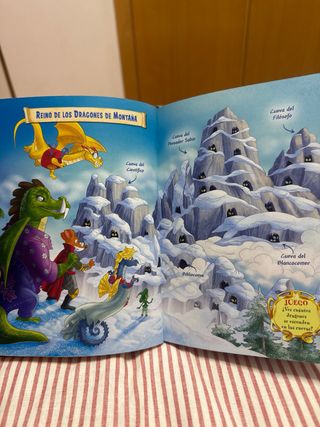 La isla de los dragones del reino de la fantasia