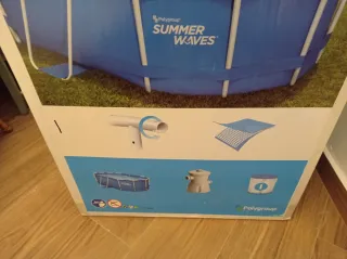 Piscina Summer Waves Ovalada 3x2x0.84m