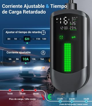 SIN ABRIR Cargador Coche Electrico Wallbox 3,7kW