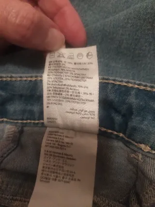 ​Jeans Skinny H&M (&Denim)- Talla S- Talle Regular