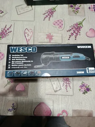Multiherramienta Oscilante WESCO 300W WS5123K