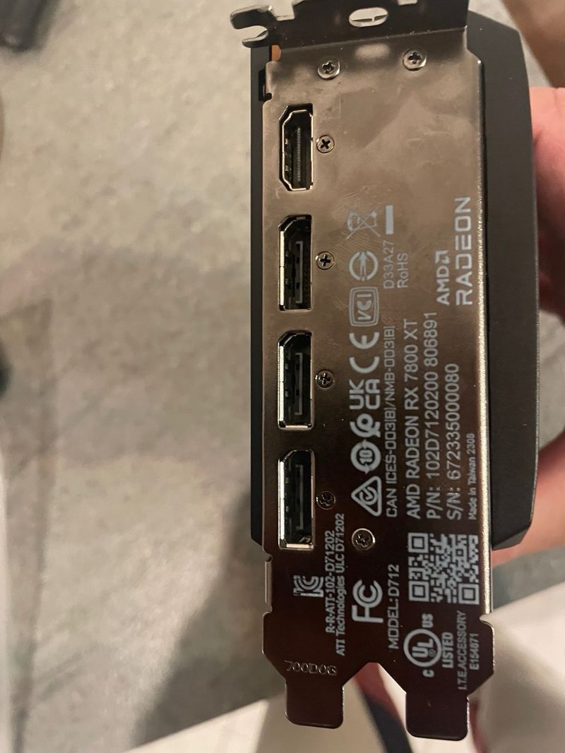 Radeon RX 7800 XT 16GB afbeelding 3