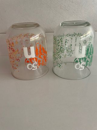 2 Bicchieri Nutella 50 Anni Emozioni Insieme