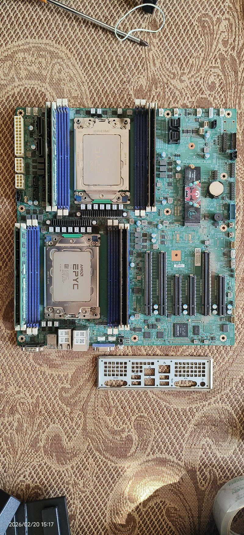 Placa base servidor TTY T1DEEP Dual Socket SP3 afbeelding 4