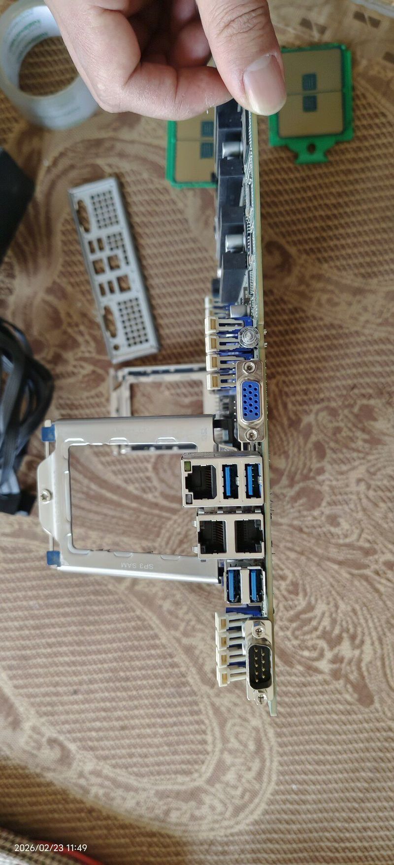 Placa base servidor TTY T1DEEP Dual Socket SP3 afbeelding 3