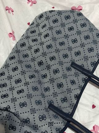 Bolso Tote Guess Neda Large azul denim