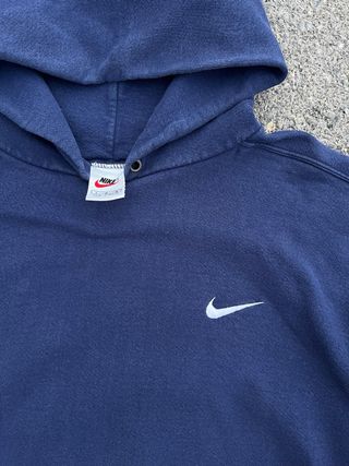 1990s Heavyweight Hoodie Sweater Boxy Nike Vintage