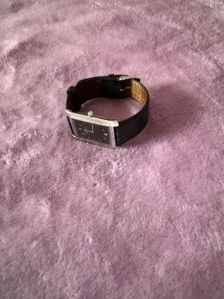 Reloj Lotus Correa Piel Negra