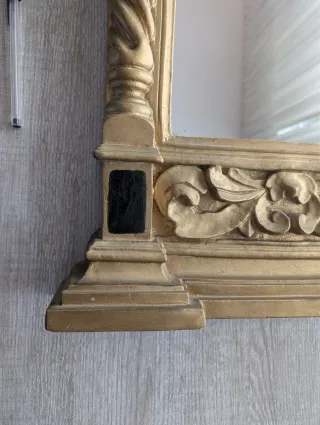 Espejo ornamentado francés Barroco