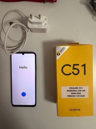 Móvil Realme C51 en caja