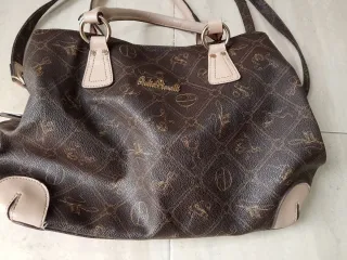 Bolso Giulia Pieralli Marrón y Beige