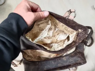 Bolso Giulia Pieralli Marrón y Beige